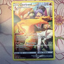 Charizard TG03/TG30 Lost Origin TG Full Art Holo Ultra Rare Eng - Image 1