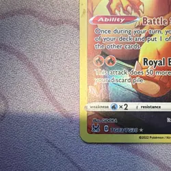 Charizard TG03/TG30 Lost Origin TG Full Art Holo Ultra Rare Eng - Image 5