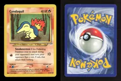Cyndaquil 61/105 Neo Destiny Unlimited MP Pokemon - Image 3