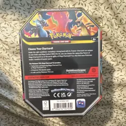 Pokemon Mega Charizard X Scarlet & Violet Special Edition Tin 2026 TCG SEALED - Image 2