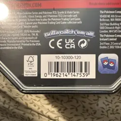 Pokemon Mega Charizard X Scarlet & Violet Special Edition Tin 2026 TCG SEALED - Image 3