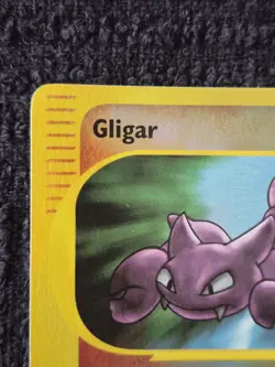 Pokemon - Gligar 59/144. Skyridge Reverse Holo. Vintage - NM. - Image 2
