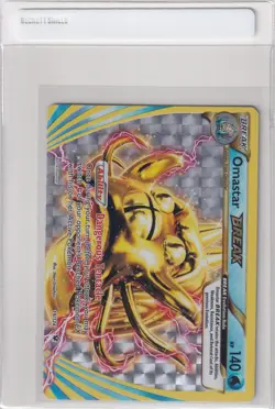 Pokemon Omastar Break 19/124 Fates Collide Holo Rare (EX/NM) CC39 - Image 1