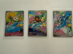 Pokemon TCG First Partner Promo Litten Rowlet Popplio - Image 1