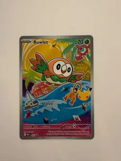 Pokemon TCG First Partner Promo Litten Rowlet Popplio - Image 3