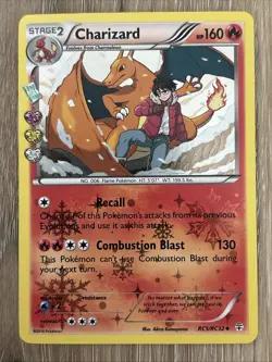 Pokemon Charizard Holo Generations Radiant Collection 2016 LP RC5/RC32 - Image 1