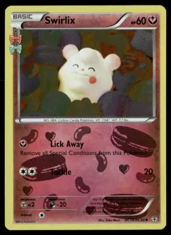 Swirlix RC19/RC32 Uncommon Generations Pokemon Holo Lightly Played - Image 1