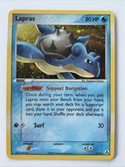 Pokemon EX LEGEND MAKER - #8/92 Lapras - Holo - ENG - Near Mint - Image 1