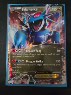 Pokemon TCG Salamence EX XY170 XY Promo Holo Basic Dragon 180 NM - Image 1