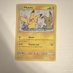 The Pokemon Company Pikachu SM04 SM Promo Holo Basic 70 HP ENG - Image 1