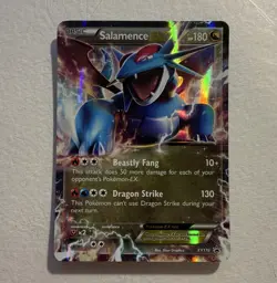 The Pokemon Company Salamence EX Promo Holo XY XY170 180 HP English - Image 1