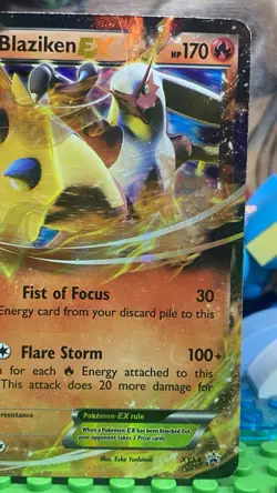 The Pokemon Company Blaziken EX XY54 XY Promo Holo Pokemon TCG English 2015 - Image 3