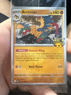 SEALED Archeops Promo From Pokemon Fossil Museum Chicago - 051/086 - Image 1