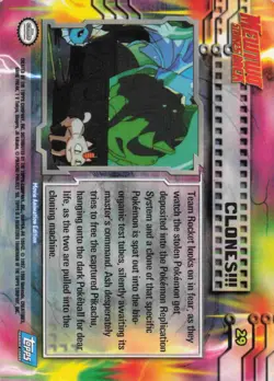 Clones!!! 29 - Mewtwo Strikes Back - Topps Pokemon - Image 2