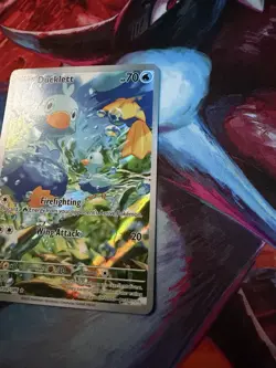 Ducklett 109/086 | IR White Flare | NM English Pokemon TCG - Image 2