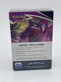 Pokemon TCG Sword & Shield Fusion Strike Build and Battle Box 4 Booster Packs 820650809309 - Image 3