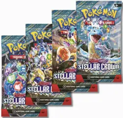 Pokemon TCG: Scarlet and Violet Stellar Crown x1 Booster Pack Sealed - Image 1