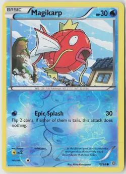 Magikarp 19/98 Common Ancient Origins Pokemon Reverse Holo Near Mint - Image 1