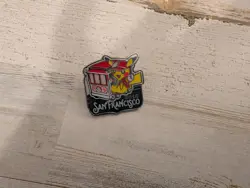 Pokemon Pikachu 2016 San Francisco World Championship Collector's Pin - Image 1