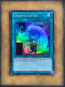 Yugioh Unexpected Dai CROS-EN065 Super Rare 1st Ed NM - Image 1
