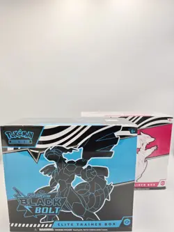 Pokemon Black Bolt and White Flare Elite Trainer Box ETB Set of 2 - Image 2
