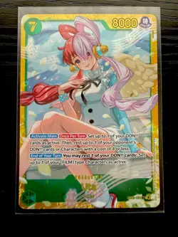 Uta EB08-061 SEC Foil English One Piece TCG Heroines NM - Image 1