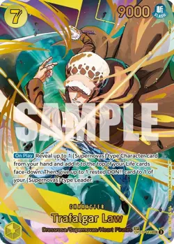 ***FOIL Trafalgar Law OP10-119 SP The Best Vol. 2 (PRB-02)* One Piece Kid Icarus - Image 1