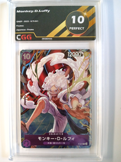 Card One piece Monkey.D.Luffy (P-041) Promos (Japanese) CGG 9,5/10+ OP091J - Image 2