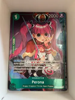 OP09-034 Perona Illustration AA Alt Art English R One Piece TCG Card Game - Image 1