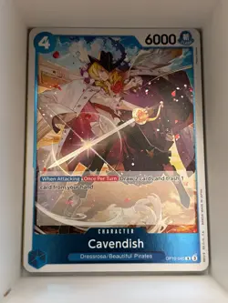 OP10-045 Cavendish English R One Piece TCG Card Game - Image 1