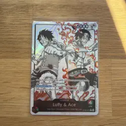 ST30-001 Luffy & Ace leader Alt Art (Parallel) One Piece Card Game ENGLISH Deck - Image 2