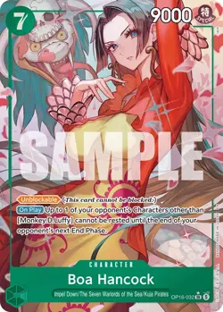 One Piece The Time of Battle Boa Hancock Alt Art OP16-032 NM english - Image 1