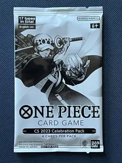 One Piece TCG CS 2023 Celebration Pack Championship Stamps Sealed - Image 1