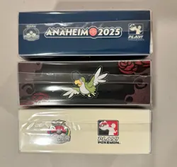 Pokemon World Championships 2025 Anaheim All 3 Double Deck Box Bundle Sealed! - Image 2