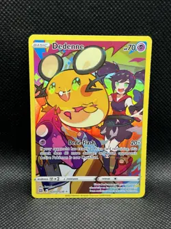 Dedenne TG07/TG30 ULTRA RARE HOLO Brilliant Stars Trainer Gallery SWSH09 Pokemon - Image 1