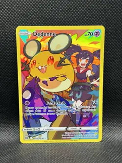 Dedenne TG07/TG30 ULTRA RARE HOLO Brilliant Stars Trainer Gallery SWSH09 Pokemon - Image 3