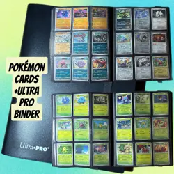 Pokemon TCG Paradox Rift & Twilight Masquerade Bulk + Ultra Pro Binder - Image 1