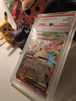 Pokemon Pikachu EX Surging Sparks #57/191 Double Rare PSA 10 Gem Mint - Image 3