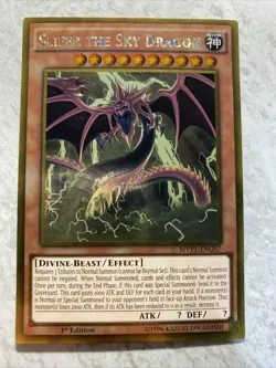 Yugioh - Slifer the Sky Dragon - MVP1-ENG57 - Gold Rare 1st Edition - Image 1