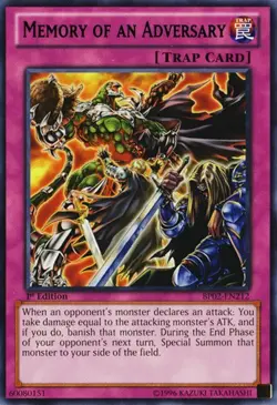 Yugioh - Memory of an Adversary (Rare) (1st Edition) - BP02-EN212 P - Image 1