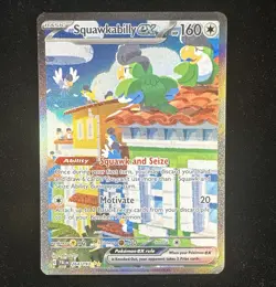 The Pokemon Company Squawkabilly ex 264/193 Paldea Evolved Holo Full Art EN 2023 - Image 1