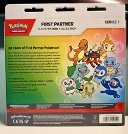 Pokemon TCG First Partner Illustration Collection Series 1 New Sealed - Image 2