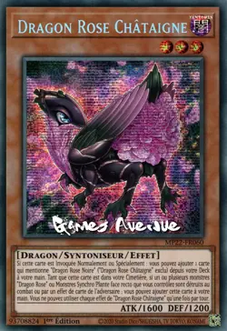Yu-Gi-Oh ! Dragon Rose Chataigne MP22-FR060 VF/PSE - Image 1