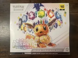 Pokemon Prismatic Evolutions Elite Trainer Box Sealed - Image 1