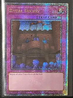 Yu-Gi-Oh! Royal Decree #RA04-EN113 Quarter Century Secret Rare 1st Ed (NM) - Image 2