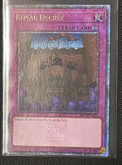Yu-Gi-Oh! Royal Decree #RA04-EN113 Quarter Century Secret Rare 1st Ed (NM) - Image 3