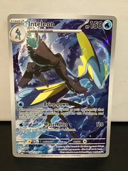 Inteleon 142/132 Illustration Rare Pokemon Mega Evolution - Image 1