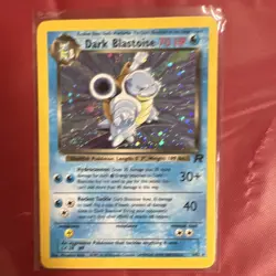The Pokemon Company Team Rocket Dark Blastoise 3/82 Holo Rare English 70HP - Image 1