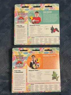 Pokemon World Championships Deck 2024 Regidrago VSTAR & Crushing Thorn Sealed - Image 2