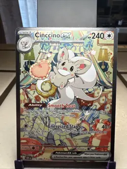 Pokemon TCG Cinccino Ex 119/86 SIR Chaos Rising NM - Image 1